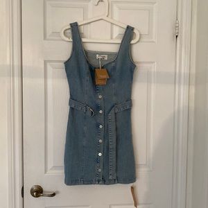 NWT Reformation Denim Dress